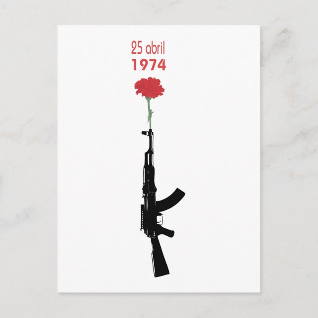25 Abril Postcard (Front)