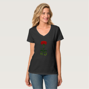 25 April, the Carnation Revolution, Portugal T-Shirt