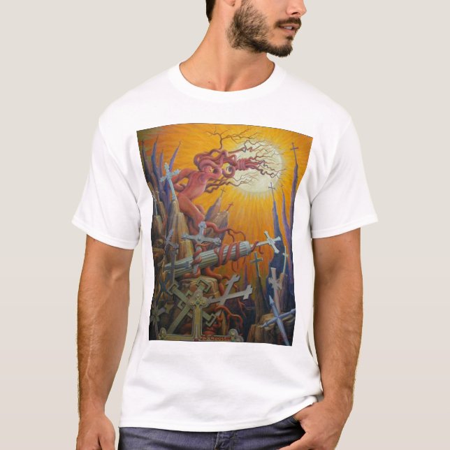 25 Crosses T-Shirt (Front)