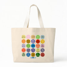 25 Inspirations for Living Jumbo Tote Bag