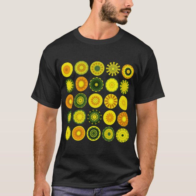 25 Mandalas I - Customised T-Shirt (Front)