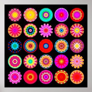 25 Mandalas II Poster