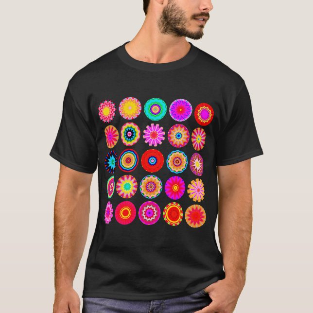 25 Mandalas II T-Shirt (Front)