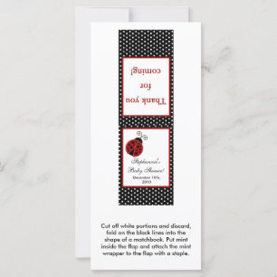 25 Mint Matchbooks Red Ladybug