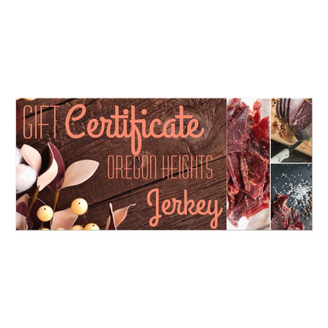 25 Pack Business Gift Certificate Cotton Branch on (Front)