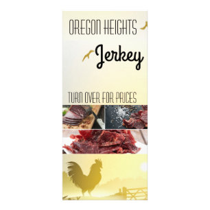 25 Pack Business Price List Sunny Morning Farm Cou Rack Card