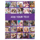 25 Photo Collage Purple