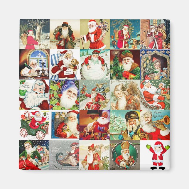 25 Santas Magnet (Front)