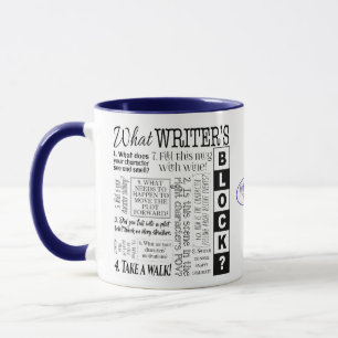 25 Solutions to Writer's Block Mug