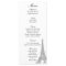 25 Wedding in Paris Menu Tags