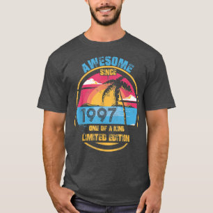 25 Year Old Vintage Awesome Since 1997 25th Birthd T-Shirt