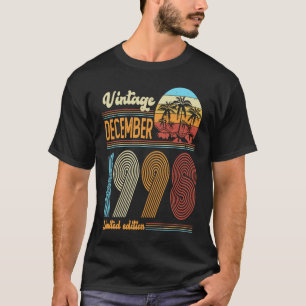 25 Years Old Birthday Vintage December 1998 Women T-Shirt