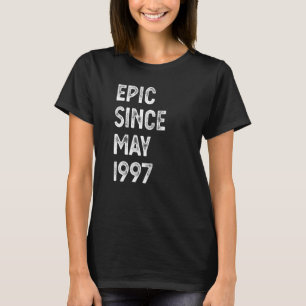 25 Years Old Epic Since May 1997 7th Birthday Men T-Shirt