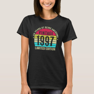 25 Years Old Vintage  1997  25th Birthday T-Shirt