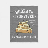 25 Years on the Job 25th Work Anniversary