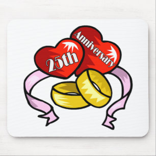 25th anniversary 1wpng mouse mat