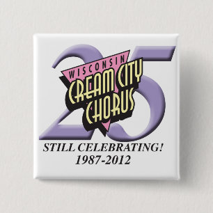 25th Anniversary Button