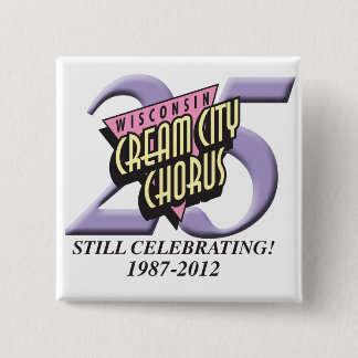 25th Anniversary Button