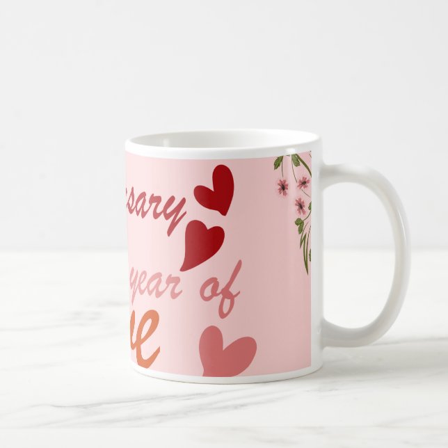 25th Anniversary  custom Coffee Mug (Right)