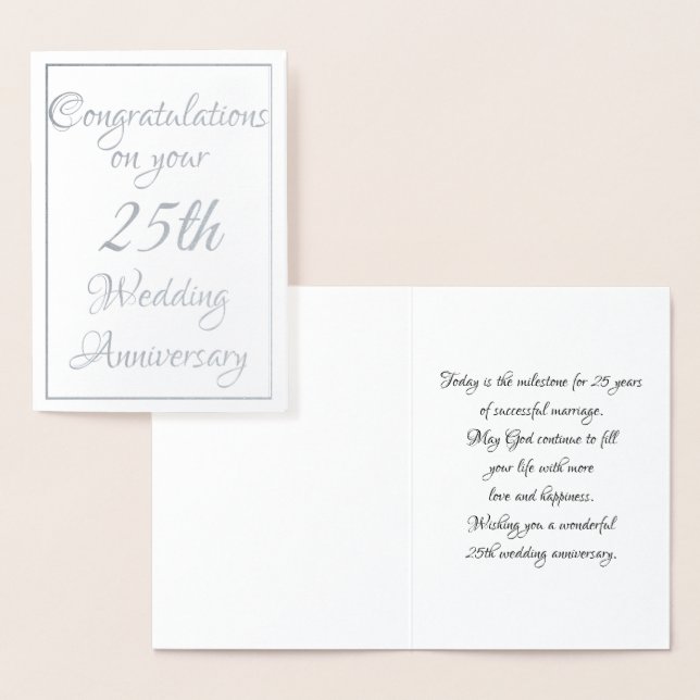 25th Anniversary Foil Card (Display)