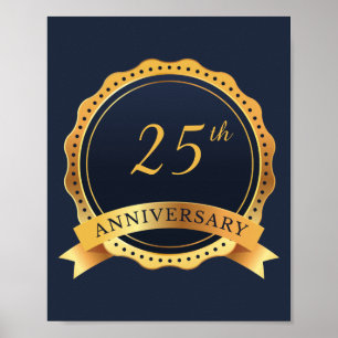 25th anniversary golden edition poster