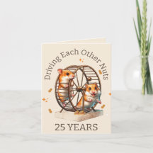 25th anniversary hamsters Driving each other nuts