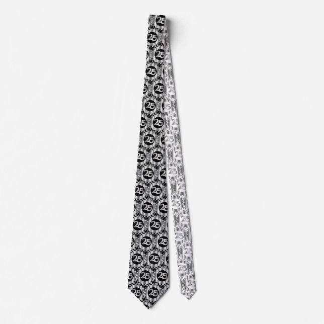 25th Anniversary  Necktie (Front)
