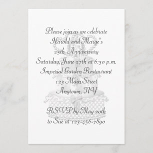25th Anniversary Party Invitation