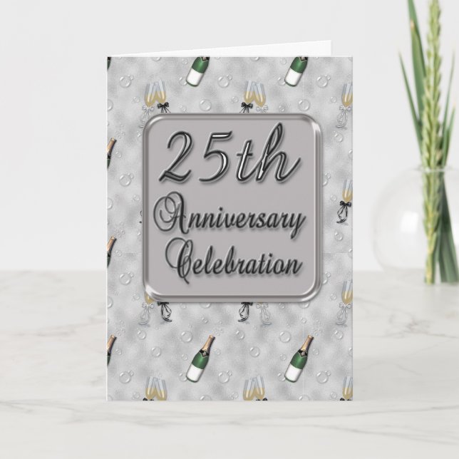 25th Anniversary Party Invitation (Front)