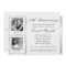 25th Anniversary - Photo Invitations - Then & Now
