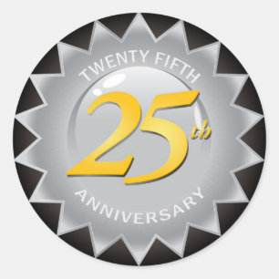 25th Anniversary Silver Seal