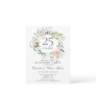 25th Anniversary Surprise Party Roses Garland