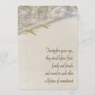 25th Anniversary Vow Renewal Wedding Program Programme