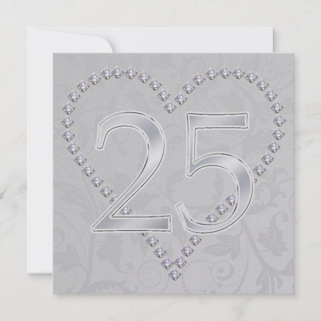 25th Annniversary  - SRF Invitation (Front)