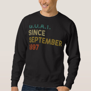 25th Birthday 25 Years Old Goat Since September 19 Sweatshirt