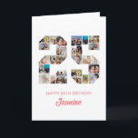 25th Birthday Number 25 Photo Collage Personalised Card<br><div class="desc">Celebrate momentous 25th Birthday with this cute card. It's a personalised photo collage birthday card that allows you to create a truly unique and memorable design. This customisable template lets you insert your own cherished photos, capturing the precious moments throughout the year. This custom card is perfect for commemorating your...</div>