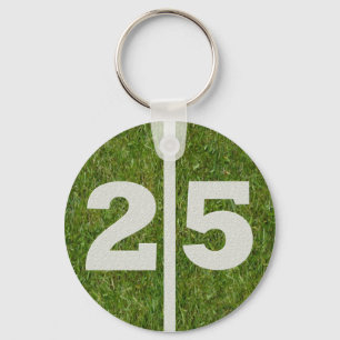 25th Birthday Party Favour Key Ring