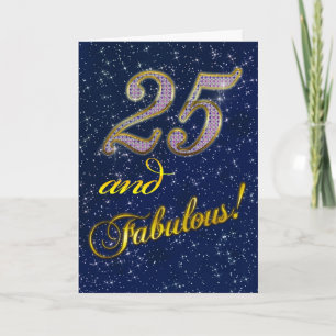 25th Birthday party Invitation
