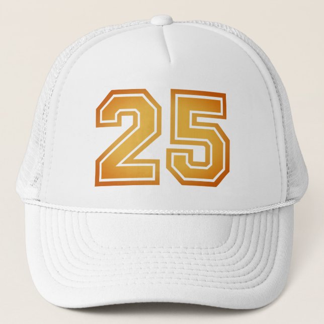 25th Birthday Party Trucker Hat (Front)