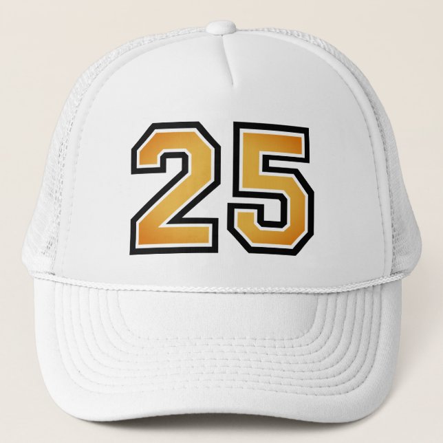 25th Birthday Party Trucker Hat (Front)