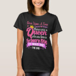 25th Birthday Queen February 1996 Girls Birthday T-Shirt<br><div class="desc">Happy 25th quarantine birthday gifts for women</div>