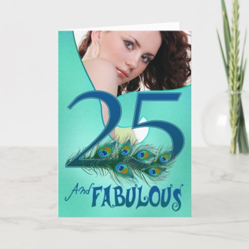 Fun 25th Birthday Cards | Zazzle UK