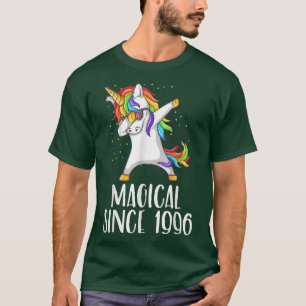 25th birthday, unicorn dab, Magical since 1996 T-Shirt