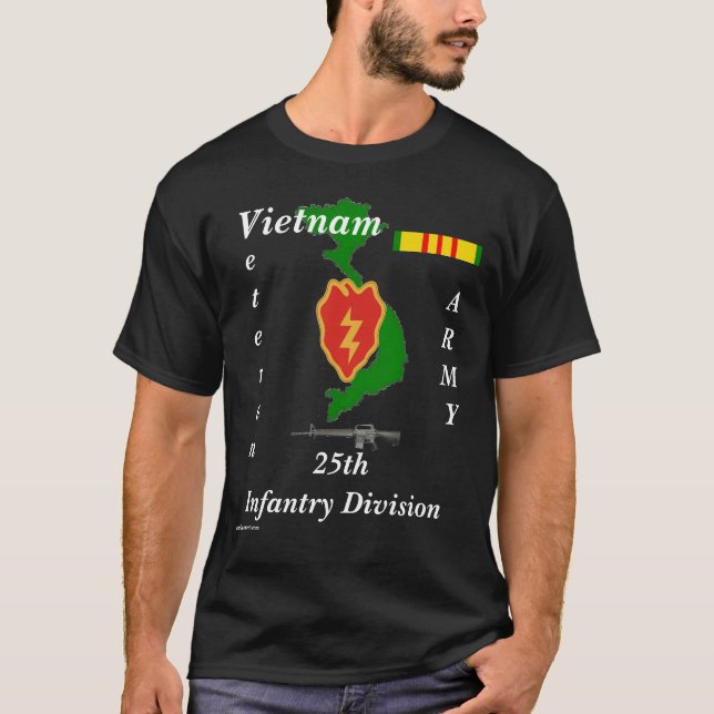 25th Inf Division T-Shirt (Front)