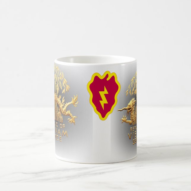 25th Infantry and Vietnam Service Dragon Coffee Mug (Center)