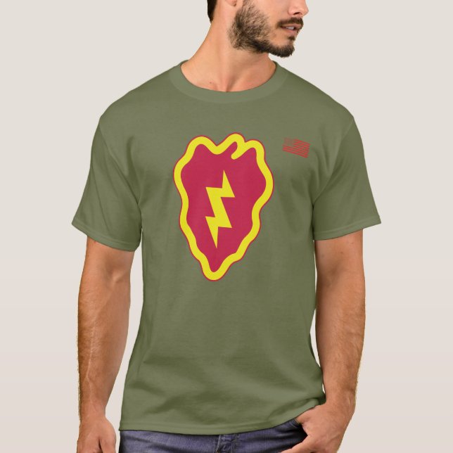 25th Infantry Division Badge T-Shirt (Front)