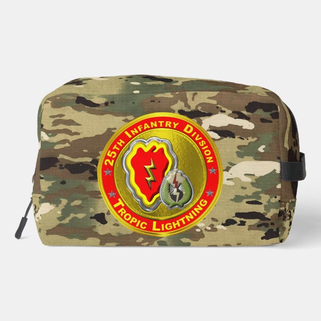 25th Infantry Division  Dopp Kit (Back)