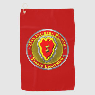 25th Infantry Division Golf Towel