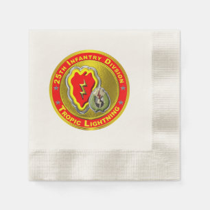 25th Infantry Division Napkin
