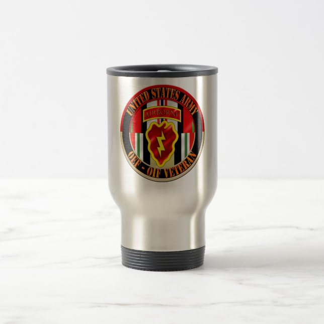 25th Infantry Division OEF OIF Veteran Travel Mug (Center)